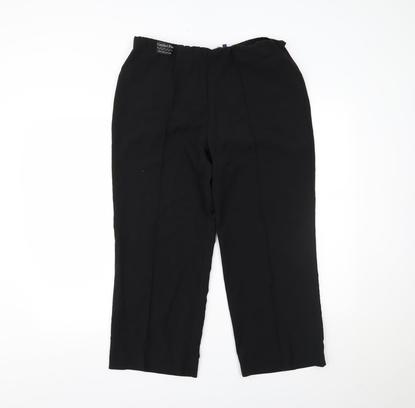 Sarah Hamilton Womens Black   Trousers  Size 14 L23 in