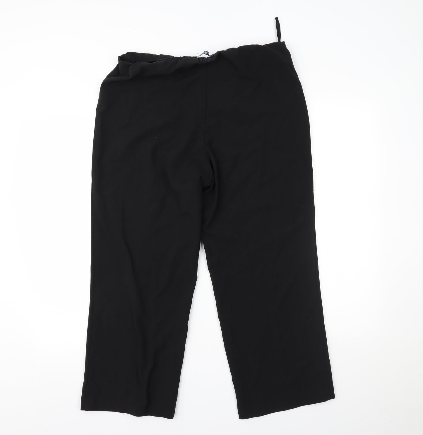 Sarah Hamilton Womens Black   Trousers  Size 14 L23 in