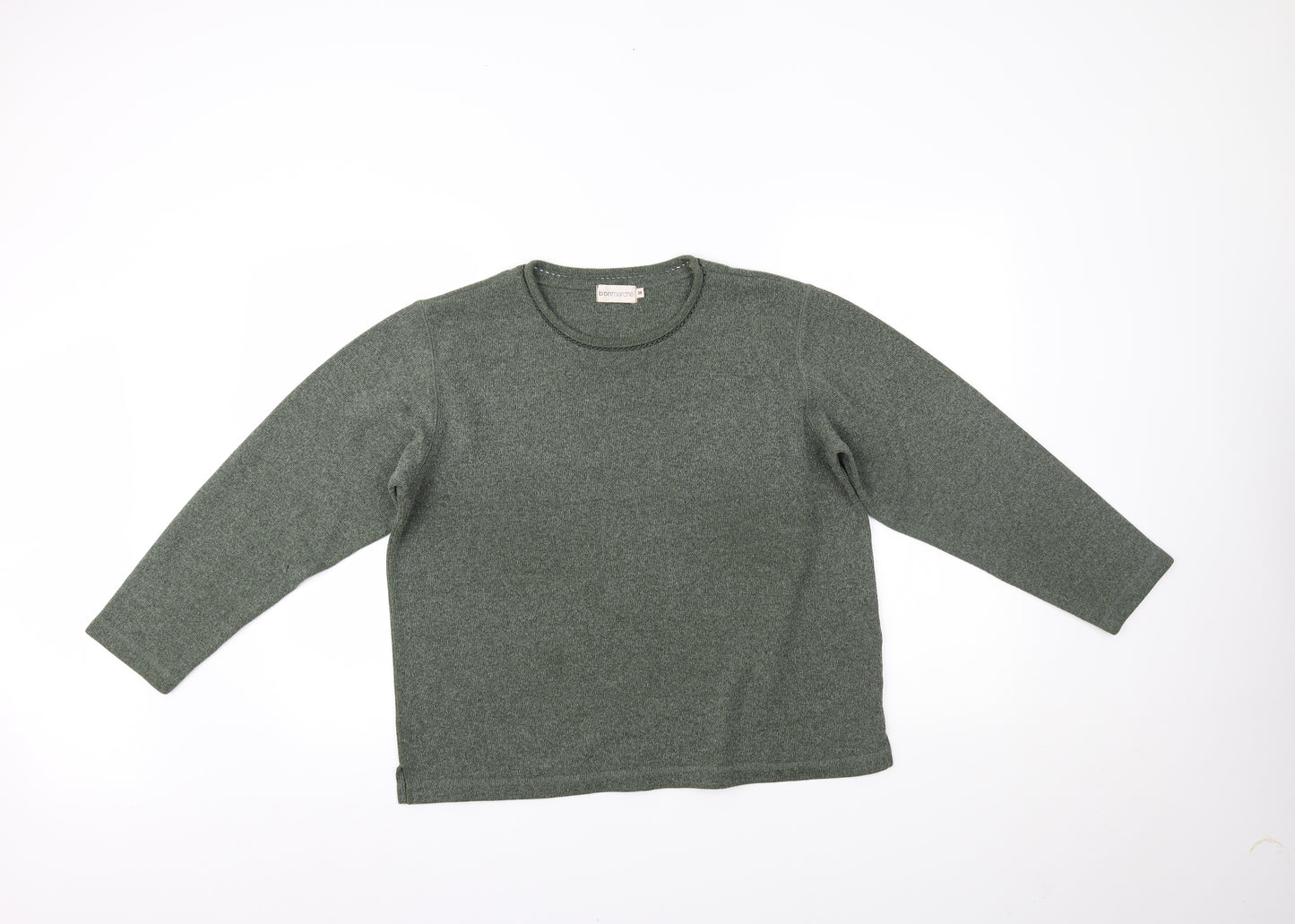 Bonmarché Womens Green   Pullover Jumper Size M