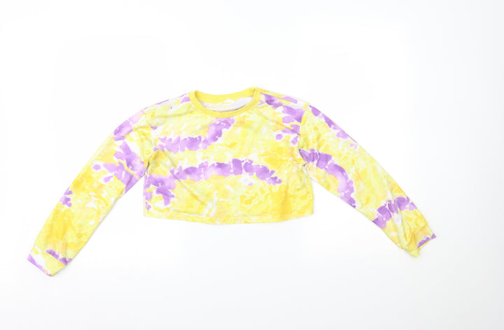 SheIn Girls Multicoloured   Cropped Blouse Size 10 Years