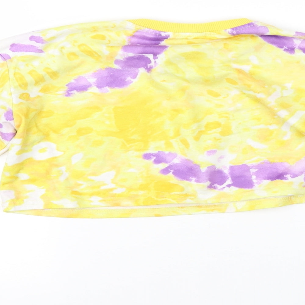 SheIn Girls Multicoloured   Cropped Blouse Size 10 Years