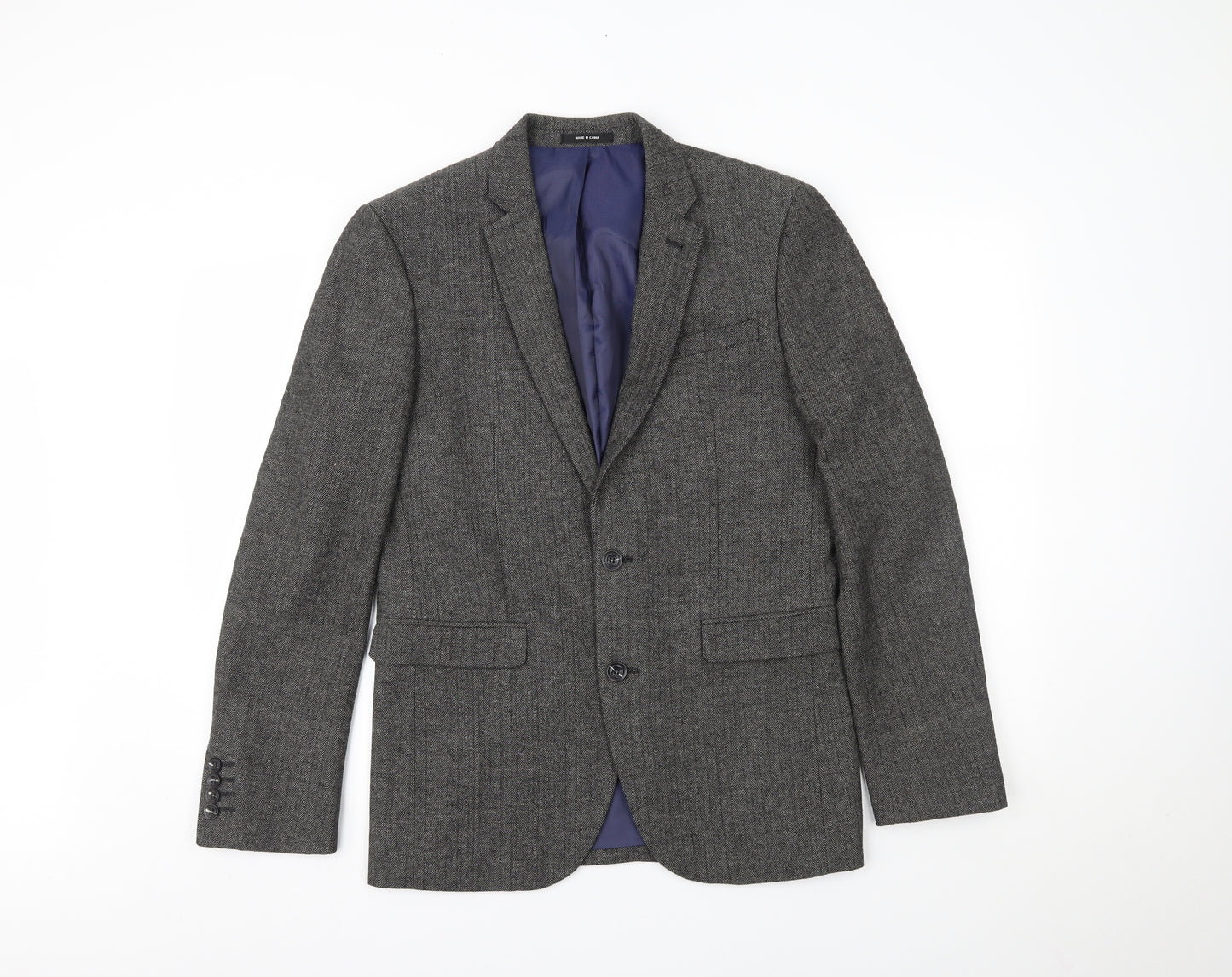 Primark Mens Grey   Jacket Suit Jacket
