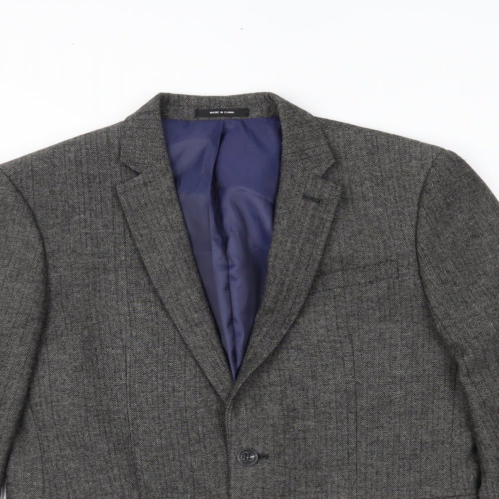 Primark Mens Grey   Jacket Suit Jacket