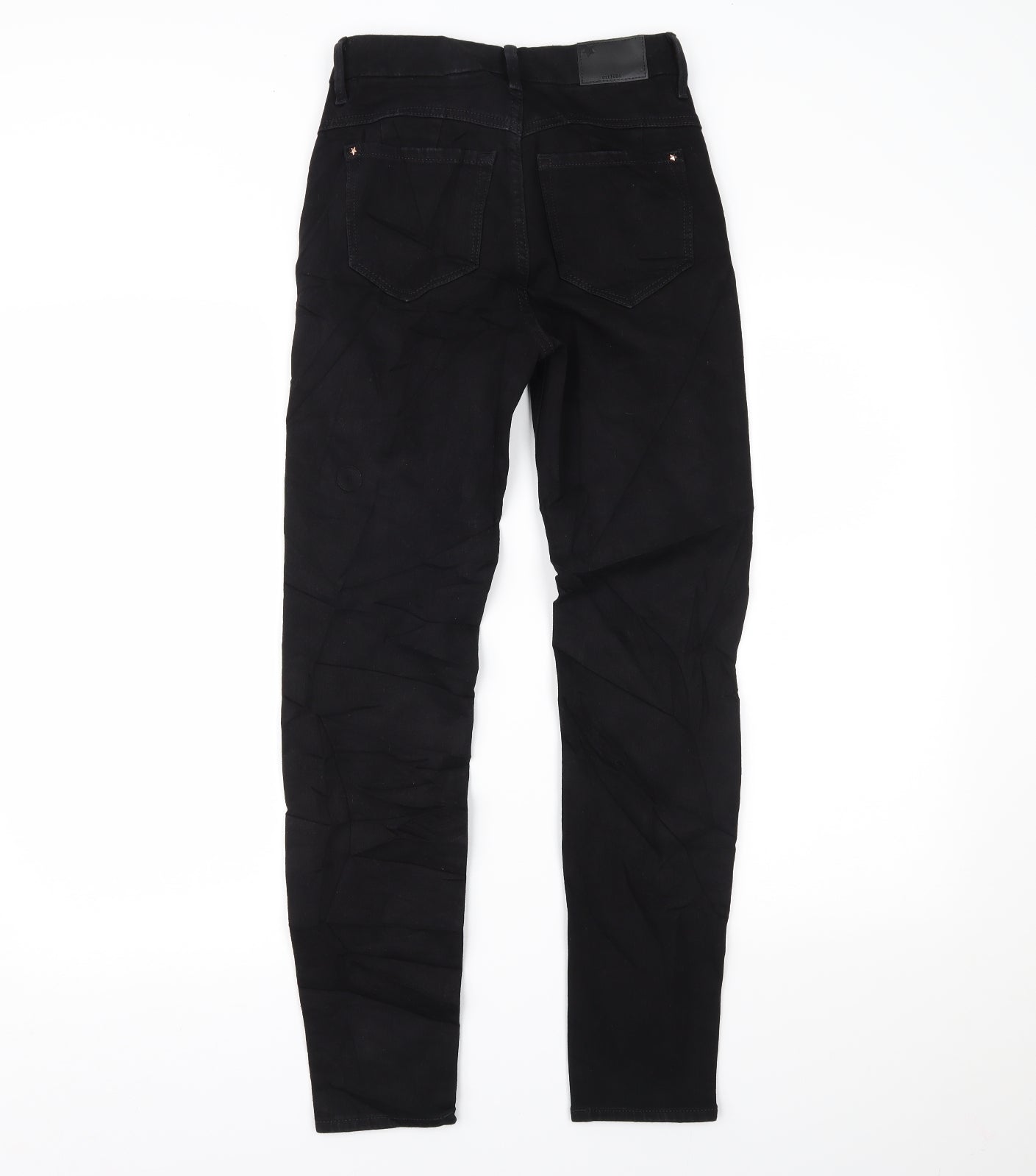 Marks and Spencer Womens Black  Denim Skinny Jeans Size 6 L26 in