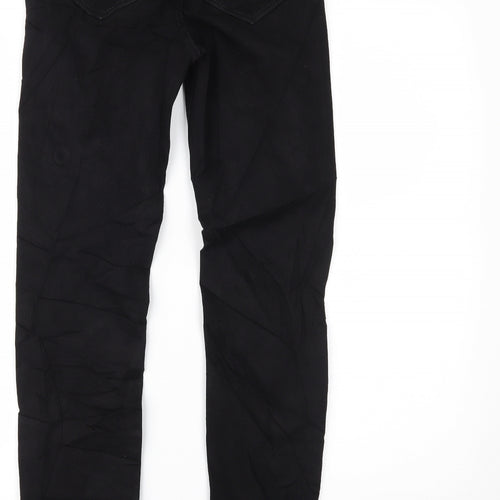 Marks and Spencer Womens Black  Denim Skinny Jeans Size 6 L26 in