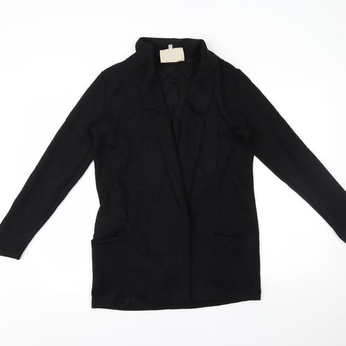 River Island Womens Black   Cape Jumper Size 10