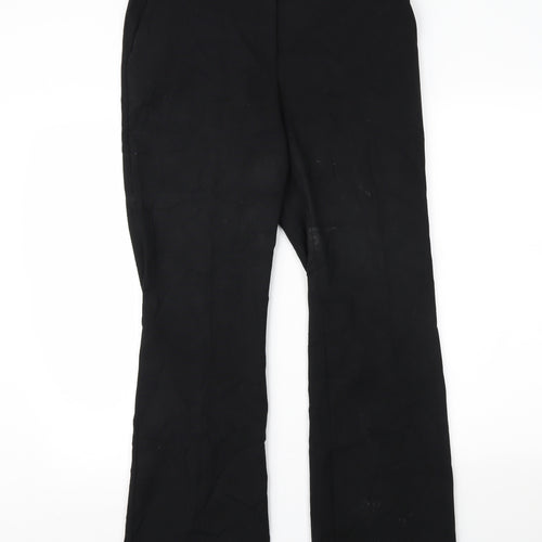NEXT Womens Black   Trousers  Size 12 L28 in