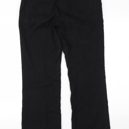 NEXT Womens Black   Trousers  Size 12 L28 in
