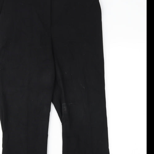 NEXT Womens Black   Trousers  Size 12 L28 in