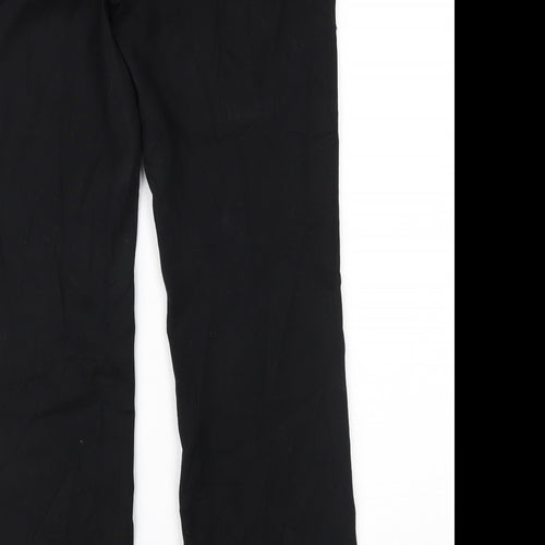NEXT Womens Black   Trousers  Size 12 L28 in