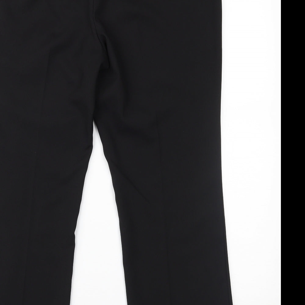 Papaya Womens Black   Trousers  Size 16 L24 in
