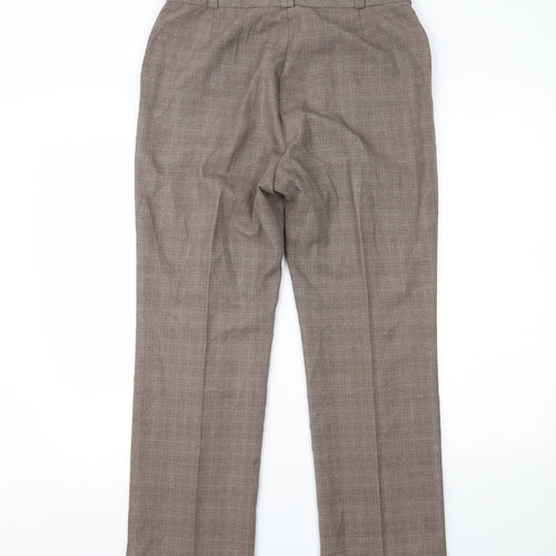 Marks and Spencer Womens Brown   Trousers  Size 14 L24 in