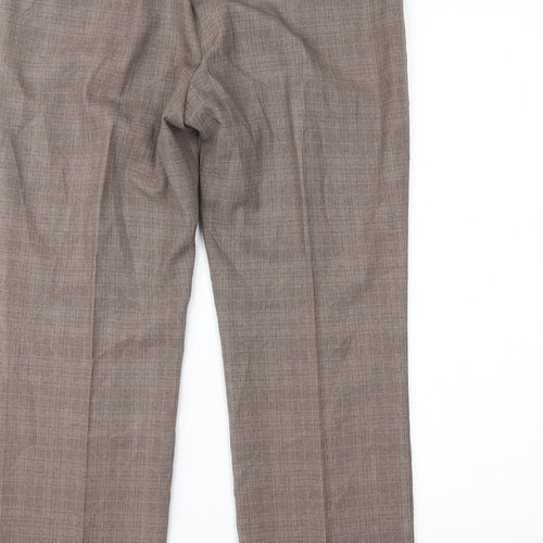 Marks and Spencer Womens Brown   Trousers  Size 14 L24 in