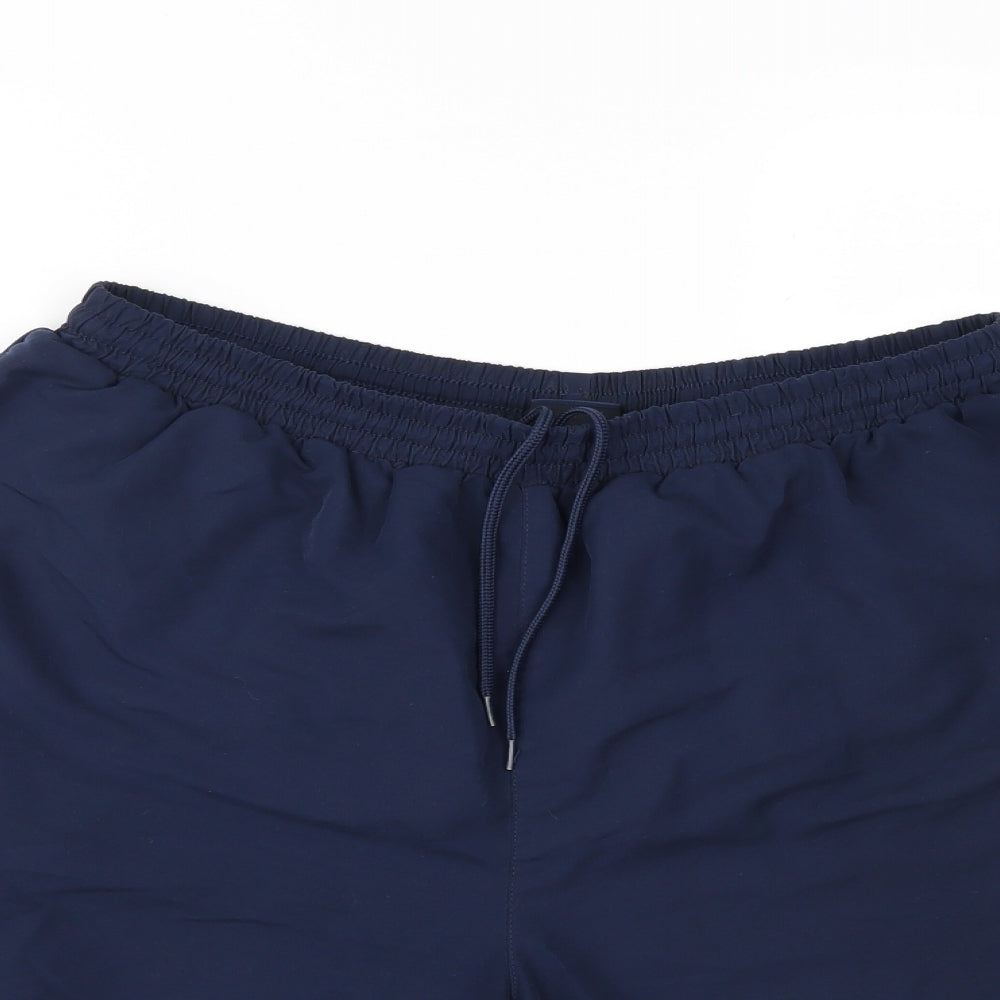 Slazenger Mens Blue   Sweat Shorts Size XL