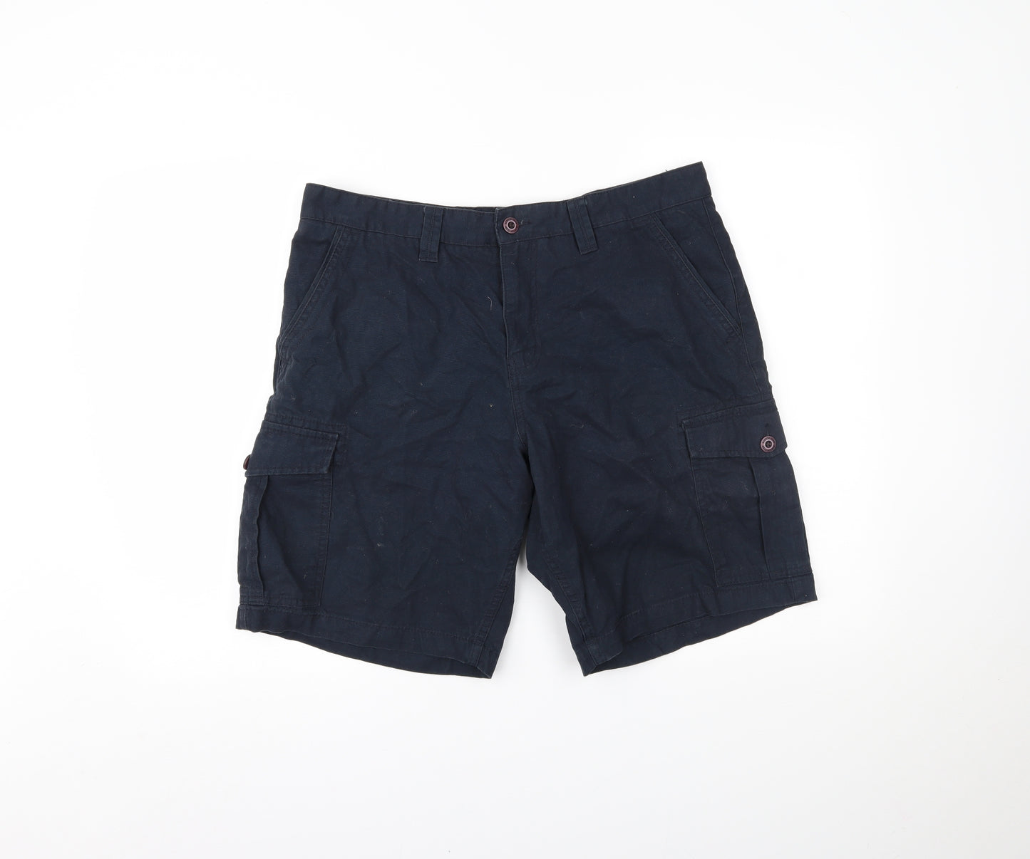 Boston Crew Mens Blue   Chino Shorts Size 36