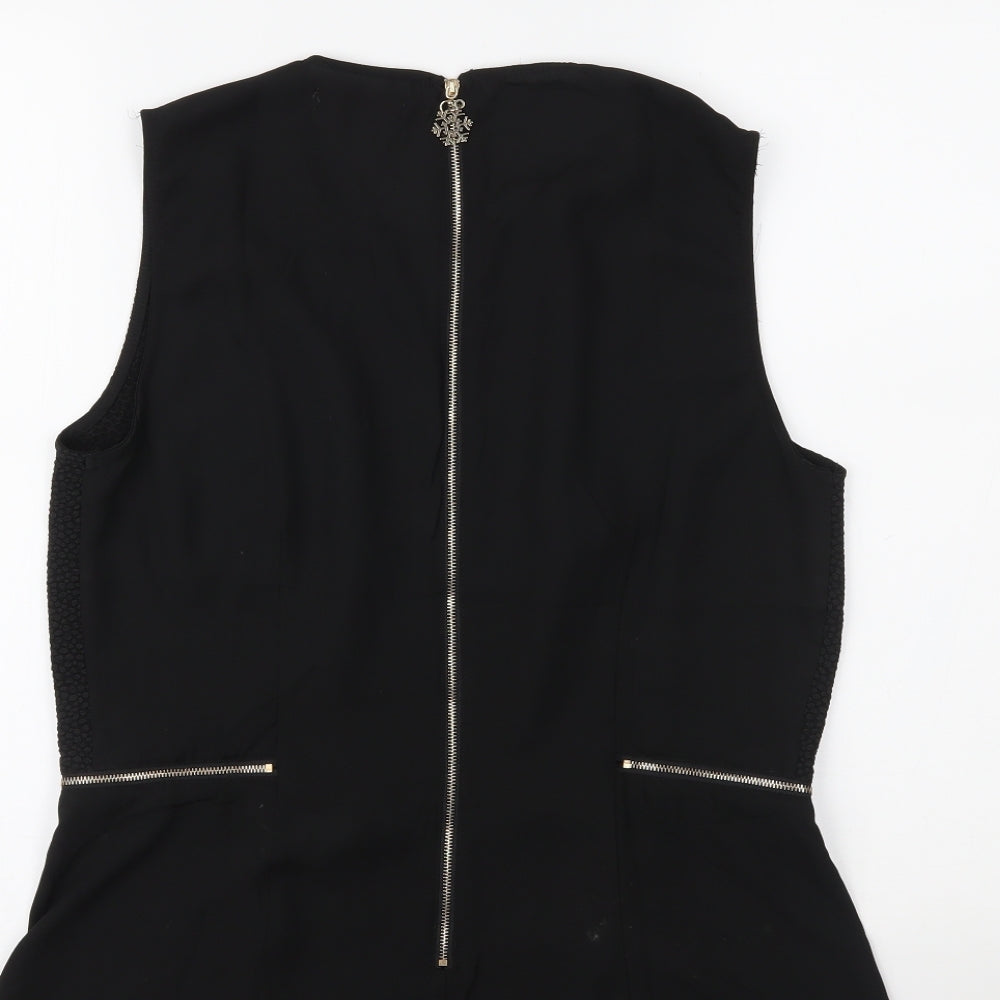 FLAM Mode Womens Black   Camisole  Size L