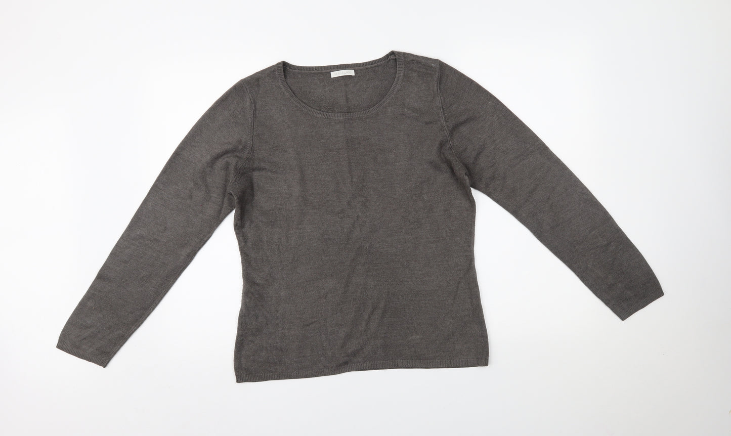 Matalan Womens Grey   Pullover Jumper Size 14