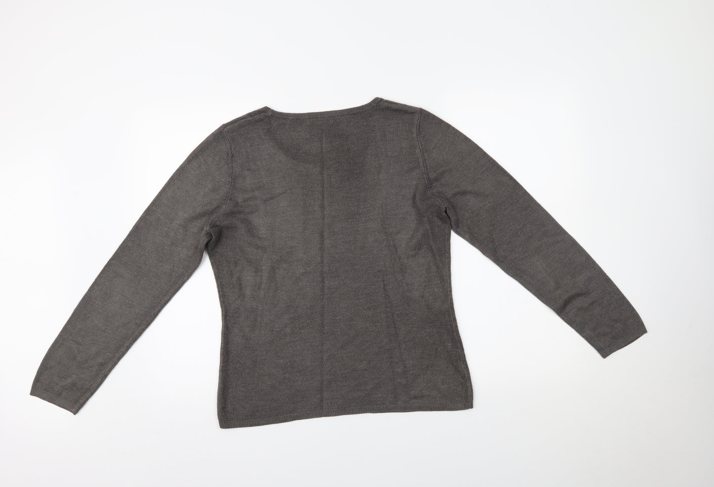 Matalan Womens Grey   Pullover Jumper Size 14