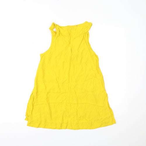 Topshop Womens Yellow   Camisole Tank Size 6
