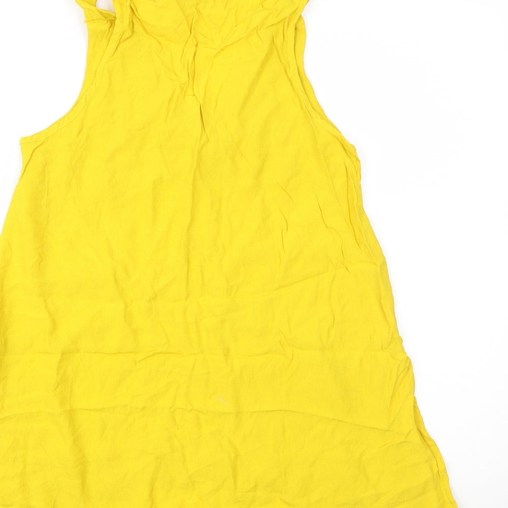 Topshop Womens Yellow   Camisole Tank Size 6