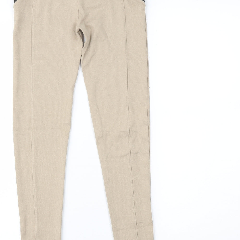 River Island Womens Beige    Leggings Size 8 L27 in