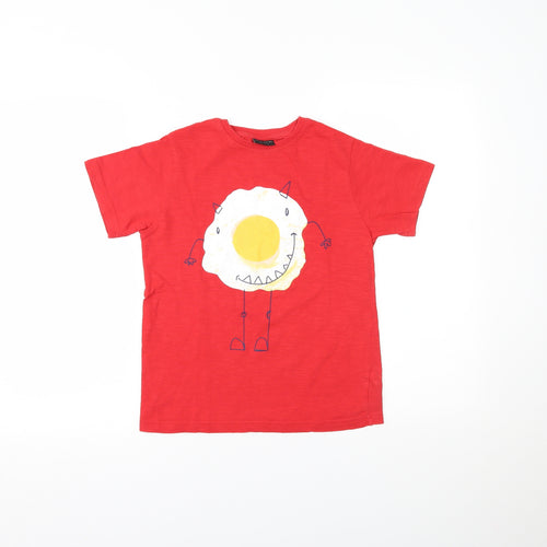 NEXT Boys Red   Pullover Polo Size 9 Years