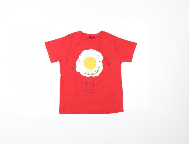 NEXT Boys Red   Pullover Polo Size 9 Years