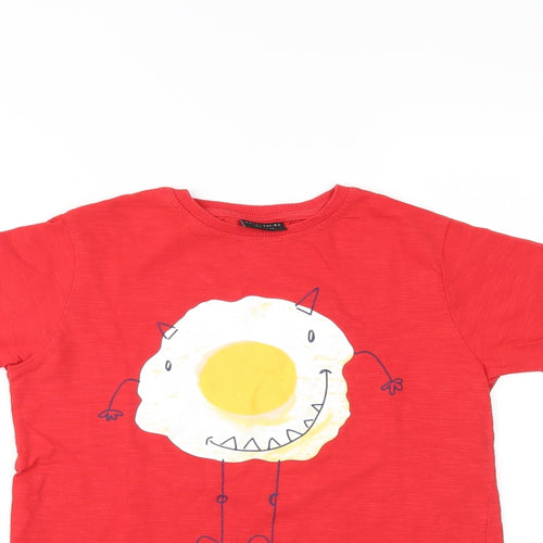 NEXT Boys Red   Pullover Polo Size 9 Years