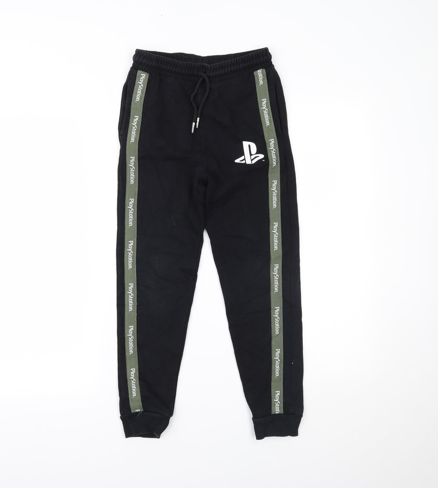 PlayStation Boys Black   Jogger Trousers Size 8-9 Years