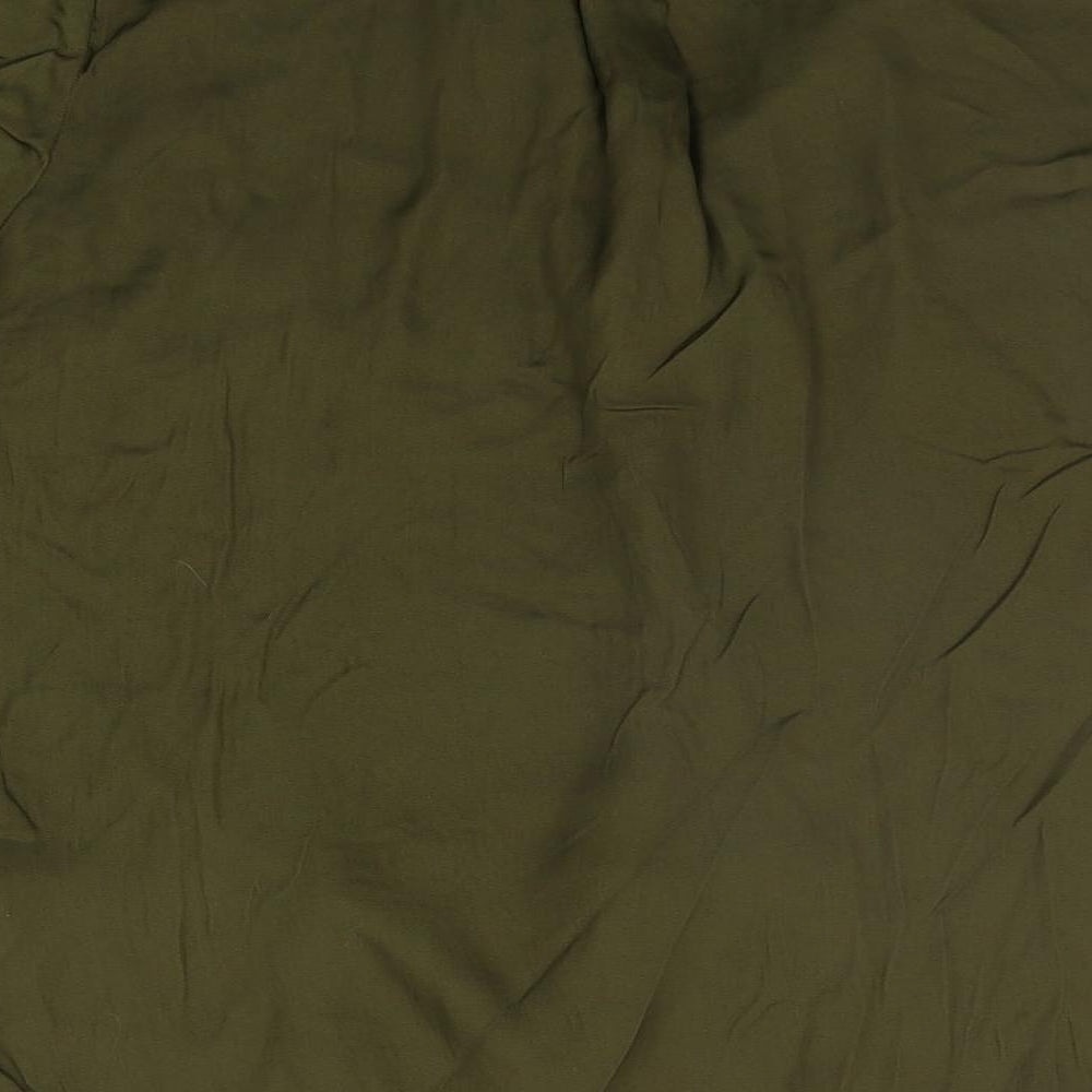 New Look Womens Green   Basic Button-Up Size 16