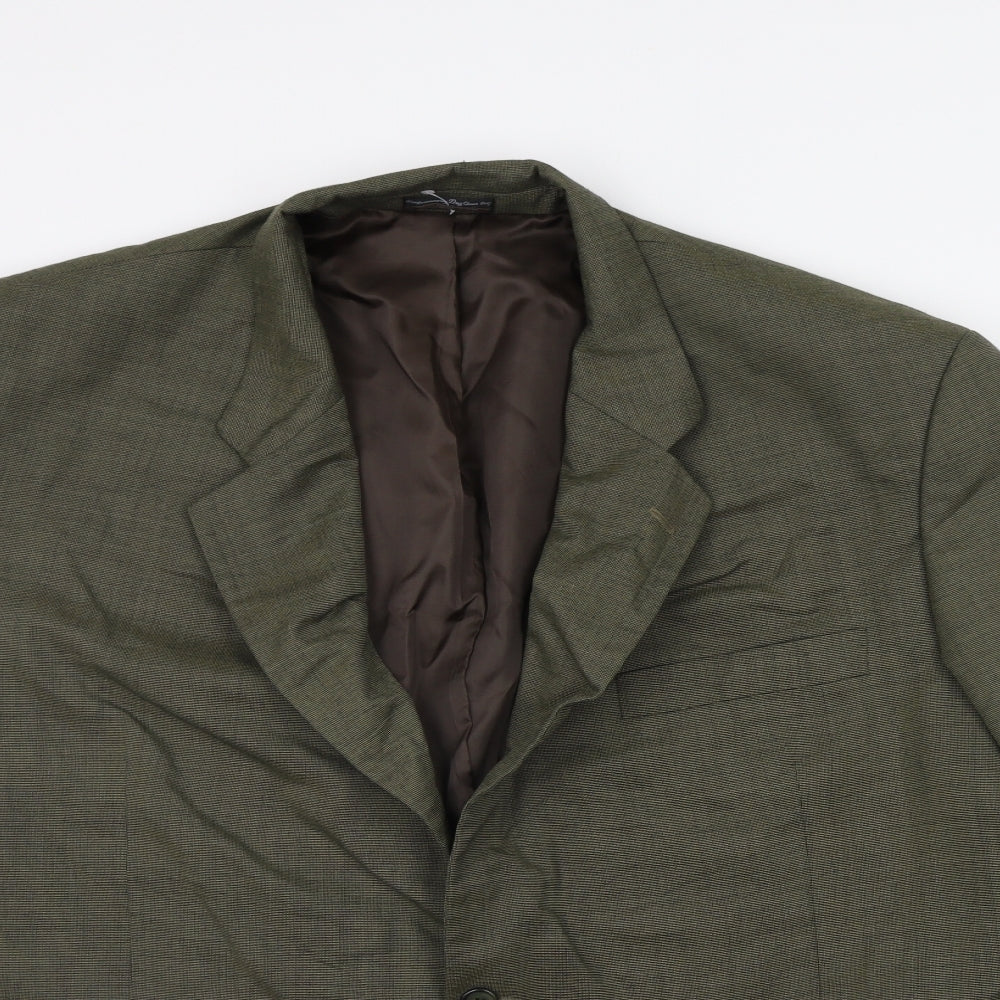 Alexander Lloyd Mens Green   Jacket Suit Jacket Size XL