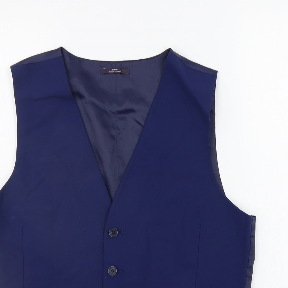 Marks and Spencer Mens Blue   Jacket Suit Trousers Size XL