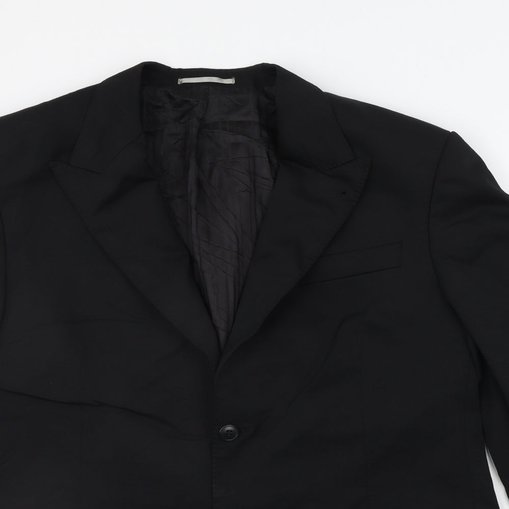 NEXT Mens Black   Jacket Suit Jacket Size S