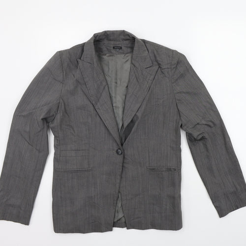 Joesph  Womens Grey   Jacket Suit Jacket Size M