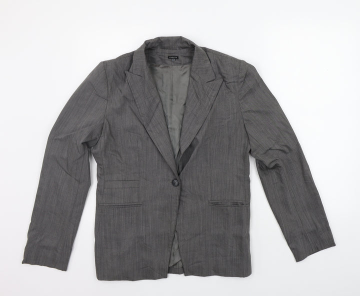 Joesph  Womens Grey   Jacket Suit Jacket Size M
