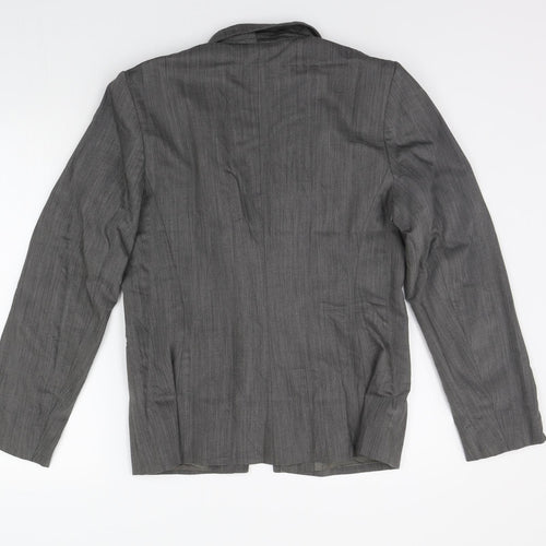 Joesph  Womens Grey   Jacket Suit Jacket Size M
