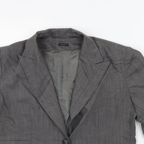 Joesph  Womens Grey   Jacket Suit Jacket Size M