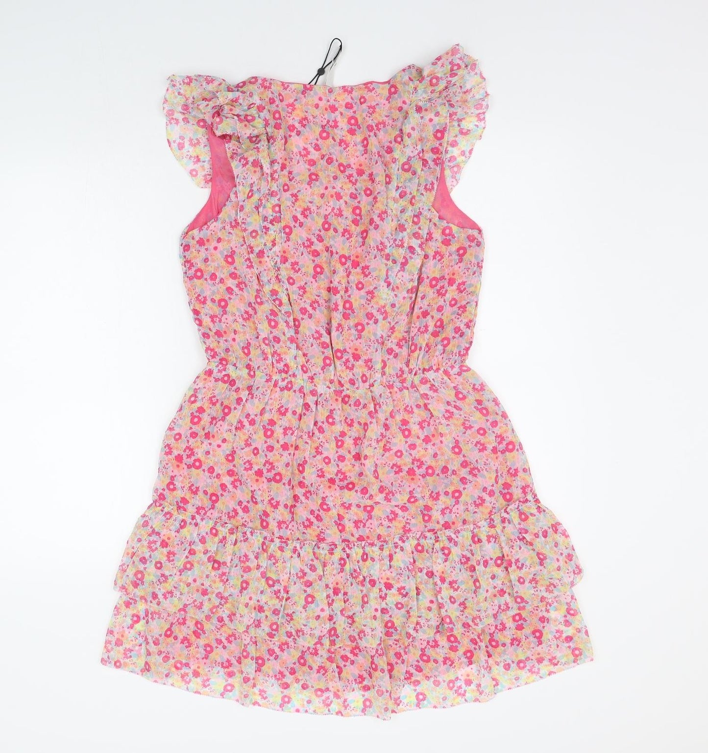 Pepe Jeama Womens Pink Floral  A-Line  Size M