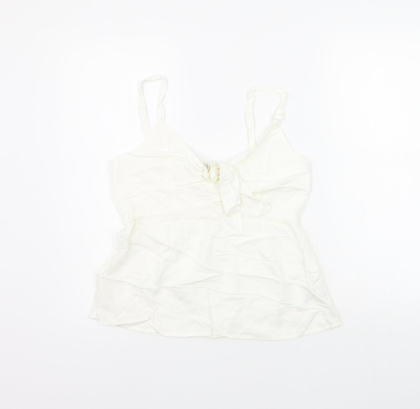 Fat Face Womens Beige   Basic Tank Size 10