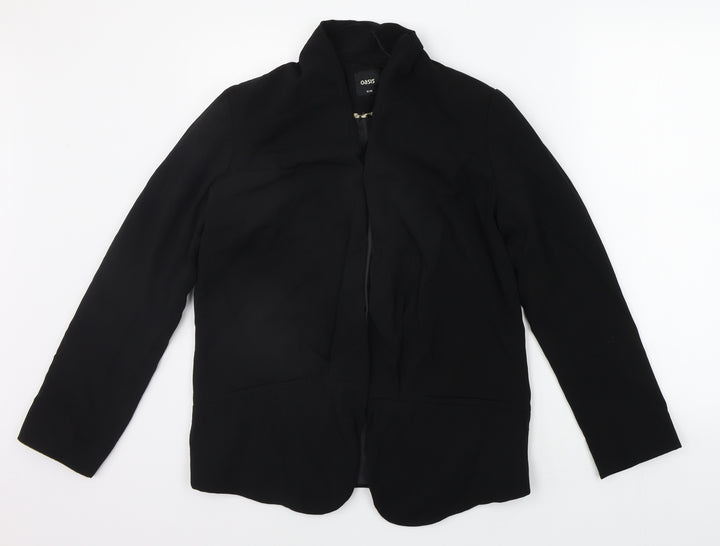 Oasis Womens Black Jacket Blazer Size 10
