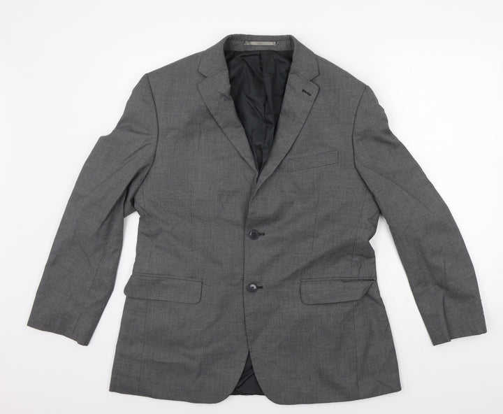 Scott & Taylor Mens Grey   Jacket Suit Jacket Size S