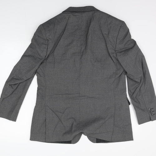 Scott & Taylor Mens Grey   Jacket Suit Jacket Size S
