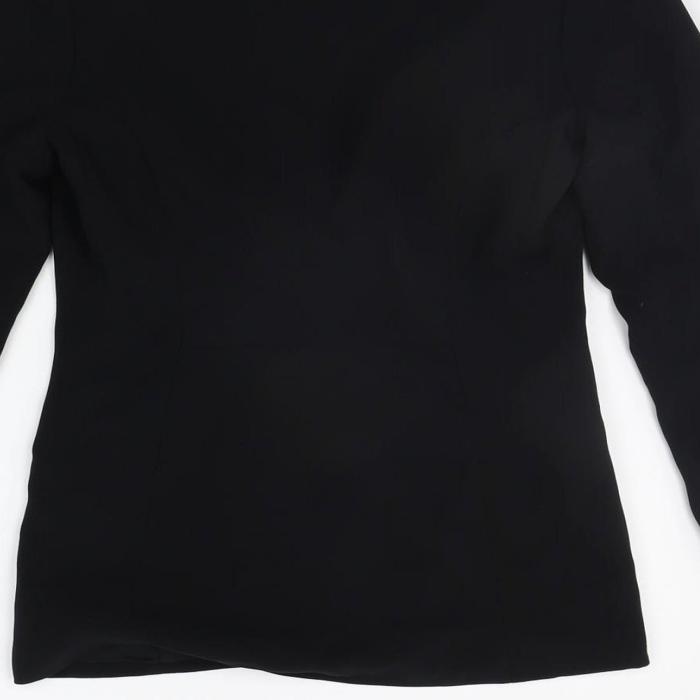 NEXT Womens Black   Jacket Coat Size 10