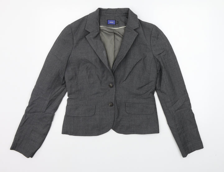 Mexx Womens Grey Jacket Suit Jacket Size 14