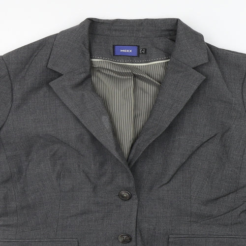 Mexx Womens Grey   Jacket Suit Jacket Size 14