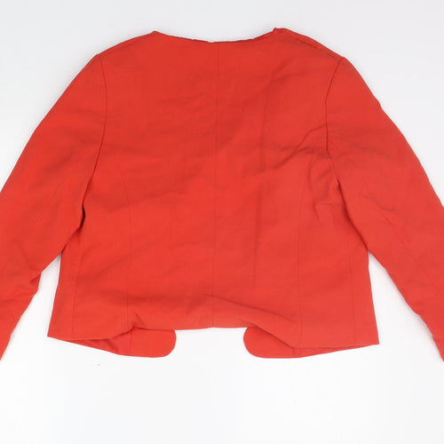 Dorothy Perkins Womens Red   Jacket Blazer Size 12