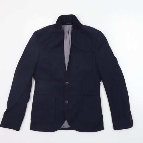 Noak Womens Blue   Jacket Suit Jacket Size 8