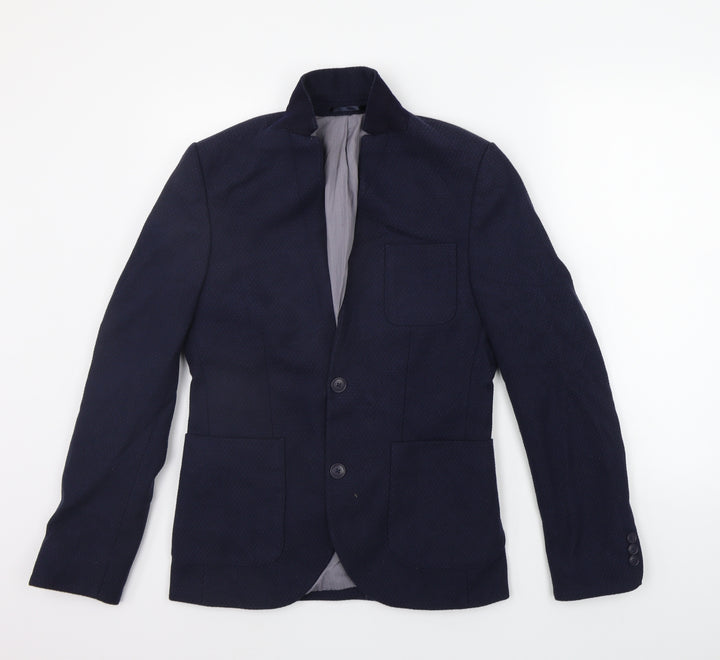 Noak Womens Blue   Jacket Suit Jacket Size 8