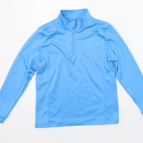 Crane Boys Blue   Pullover Jumper Size 7-8 Years