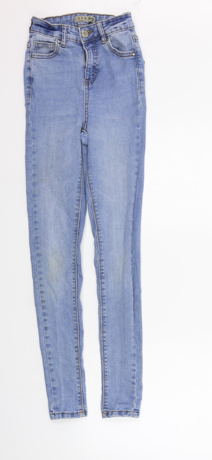 deniem co Womens Blue   Skinny Jeans Size 4 L28 in